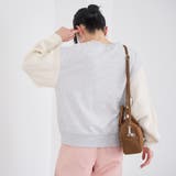 ケーブルニットドッキング切替裏毛スウェット1 | coen【women】 | 詳細画像4