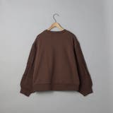 ケーブルニットドッキング切替裏毛スウェット1 | coen【women】 | 詳細画像21