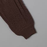 ケーブルニットドッキング切替裏毛スウェット1 | coen【women】 | 詳細画像23