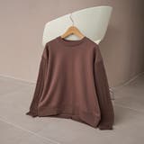 DK.BROWN | ケーブルニットドッキング切替裏毛スウェット1 | coen【women】