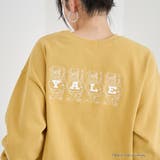 MUSTARD | 2wayアソートカレッジロゴ裏毛スウェット | coen【women】