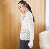 カットレース タートルネックトップス | coen【women】 | 詳細画像6