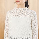 カットレース タートルネックトップス | coen【women】 | 詳細画像8