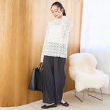 カットレース タートルネックトップス | coen【women】 | 詳細画像9