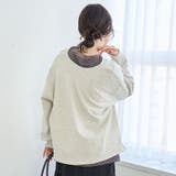 【セットアイテム】2wayヘンリーネック裏毛プルオーバー ボーダーロンTセット | coen【women】 | 詳細画像17 