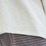 【セットアイテム】2wayヘンリーネック裏毛プルオーバー ボーダーロンTセット | coen【women】 | 詳細画像22 