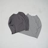 【セットアイテム】2wayヘンリーネック裏毛プルオーバー ボーダーロンTセット | coen【women】 | 詳細画像30 