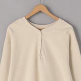 【セットアイテム】2wayヘンリーネック裏毛プルオーバー ボーダーロンTセット | coen【women】 | 詳細画像36