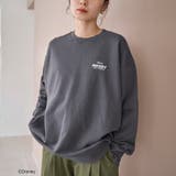 アソートロゴ裏毛スウェット | coen【women】 | 詳細画像6