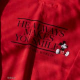 【MICKEY（ミッキー）/別注】ショート丈裏毛ロゴスウェット | coen【women】 | 詳細画像10 