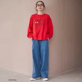 【MICKEY（ミッキー）/別注】ショート丈裏毛ロゴスウェット | coen【women】 | 詳細画像22 