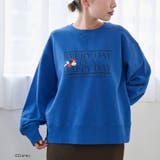 【MICKEY（ミッキー）/別注】ショート丈裏毛ロゴスウェット | coen【women】 | 詳細画像24 