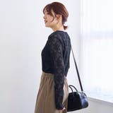 カットレース クルーネック 長袖トップス | coen【women】 | 詳細画像10