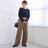 カットレース クルーネック 長袖トップス | coen【women】 | 詳細画像7