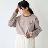 【再入荷/新色登場】coen（コーエン）ロゴ刺繍 ユニロンT | coen【women】 | 詳細画像35 