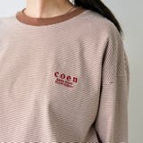 【再入荷/新色登場】coen（コーエン）ロゴ刺繍 ユニロンT | coen【women】 | 詳細画像37 