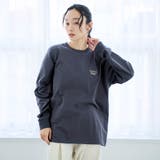 coen（コーエン）ロゴ刺繍 ユニロンT | coen【women】 | 詳細画像4 