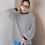 【リニューアル】USAコットン ボリュームスリーブロンT | coen【women】 | 詳細画像1 