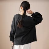 【リニューアル】USAコットン ボリュームスリーブロンT | coen【women】 | 詳細画像11 