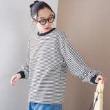 【リニューアル】USAコットン ボリュームスリーブロンT | coen【women】 | 詳細画像14 