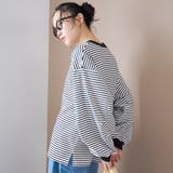 【リニューアル】USAコットン ボリュームスリーブロンT | coen【women】 | 詳細画像15 