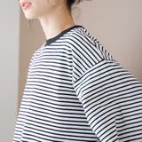 【リニューアル】USAコットン ボリュームスリーブロンT | coen【women】 | 詳細画像17 