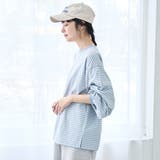 【リニューアル】USAコットン ボリュームスリーブロンT | coen【women】 | 詳細画像21 