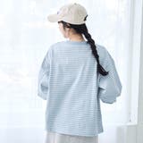 【リニューアル】USAコットン ボリュームスリーブロンT | coen【women】 | 詳細画像22 