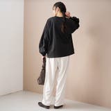 【リニューアル】USAコットン ボリュームスリーブロンT | coen【women】 | 詳細画像9 