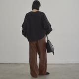 【再入荷/新色登場】キーネック裏毛スウェット プルオーバー | coen【women】 | 詳細画像15