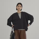 【再入荷/新色登場】キーネック裏毛スウェット プルオーバー | coen【women】 | 詳細画像16