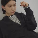 【再入荷/新色登場】キーネック裏毛スウェット プルオーバー | coen【women】 | 詳細画像18