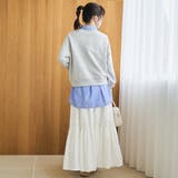 【PENNEYS（ぺニーズ）別注】ロゴ刺繍 裏毛ラグランスウェット | coen【women】 | 詳細画像3 