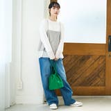 レイヤード風シアー長袖トップス | coen【women】 | 詳細画像2 