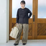 レイヤード風シアー長袖トップス | coen【women】 | 詳細画像8 