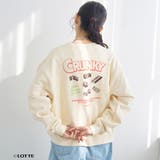 【CRUNKY(クランキー)/別注】アソートロゴ裏毛スウェット | coen【women】 | 詳細画像15