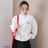 【CRUNKY(クランキー)/別注】アソートロゴ裏毛スウェット | coen【women】 | 詳細画像4
