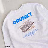 【CRUNKY(クランキー)/別注】アソートロゴ裏毛スウェット | coen【women】 | 詳細画像9