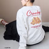 OFF WHITE | 【CRUNKY(クランキー)/別注】アソートロゴ裏毛スウェット | coen【women】