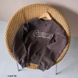 DK.BROWN | 【CRUNKY(クランキー)/別注】アソートロゴ裏毛スウェット | coen【women】
