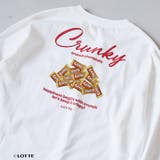 【CRUNKY（クランキー）/別注】アソートロゴロンT | coen【women】 | 詳細画像2 