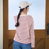ブークレ ボーダーボートネックトップス | coen【women】 | 詳細画像6