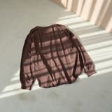 シアーワッフル ヘンリーネックロンT | coen【women】 | 詳細画像17 