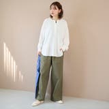 シアーワッフル ヘンリーネックロンT | coen【women】 | 詳細画像2 