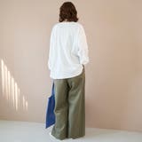 シアーワッフル ヘンリーネックロンT | coen【women】 | 詳細画像4 