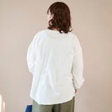 シアーワッフル ヘンリーネックロンT | coen【women】 | 詳細画像7 