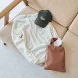 OFF WHITE | シアーメッシュ フロッキーストライプロンT | coen【women】