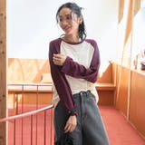 コットンナイロンシアークルー ラグランロンT【インフルエンサー紹介アイテム】 | coen【women】 | 詳細画像10
