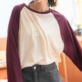 コットンナイロンシアークルー ラグランロンT【インフルエンサー紹介アイテム】 | coen【women】 | 詳細画像13