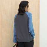 コットンナイロンシアークルー ラグランロンT【インフルエンサー紹介アイテム】 | coen【women】 | 詳細画像20